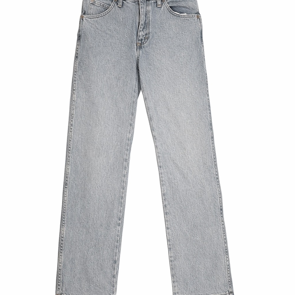 Wrangler Men's Straight Jeans - Light Gray